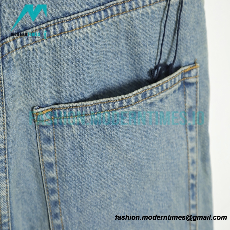 Prada - 23SS Triangle Label Washed Jeans