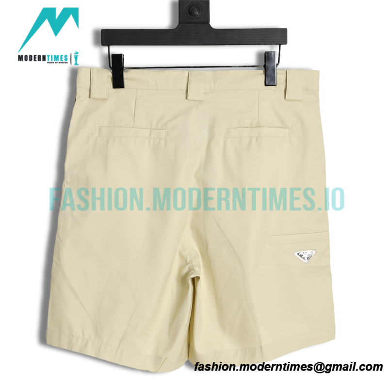 Prada - Triangle Cargo Shorts