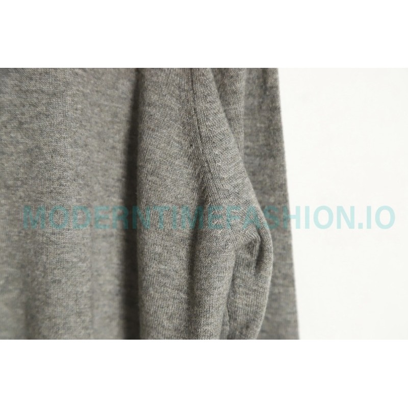 Prada - 23FW Half-zipper Bottom Knit Sweater