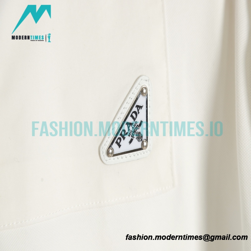 Prada - Classic Iron Pocket Logo Short-sleeved Polo Shirt
