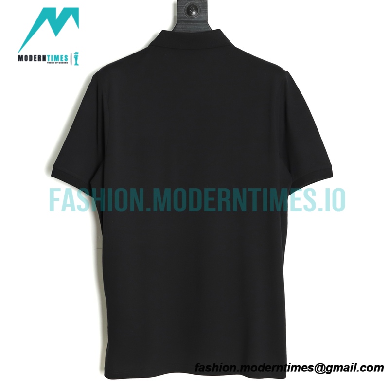 Prada - 22ss Triangle Nylon Stitching Polo Short Sleeve