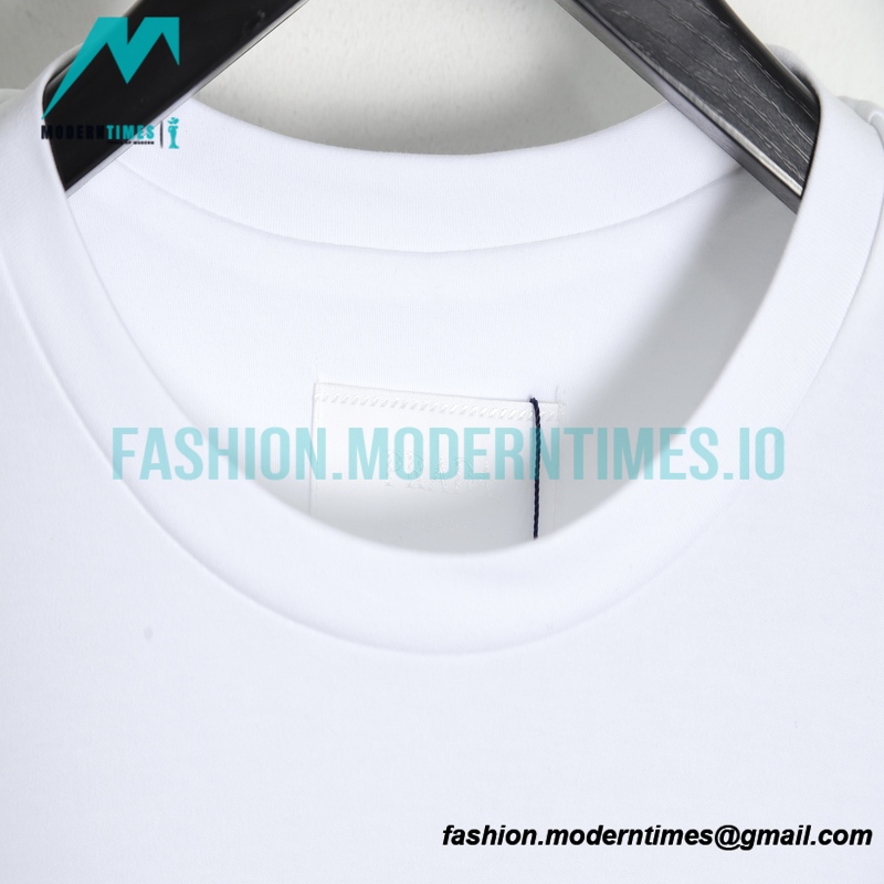Prada - Long Sleeve T-shirt With Triangular Leather Label 