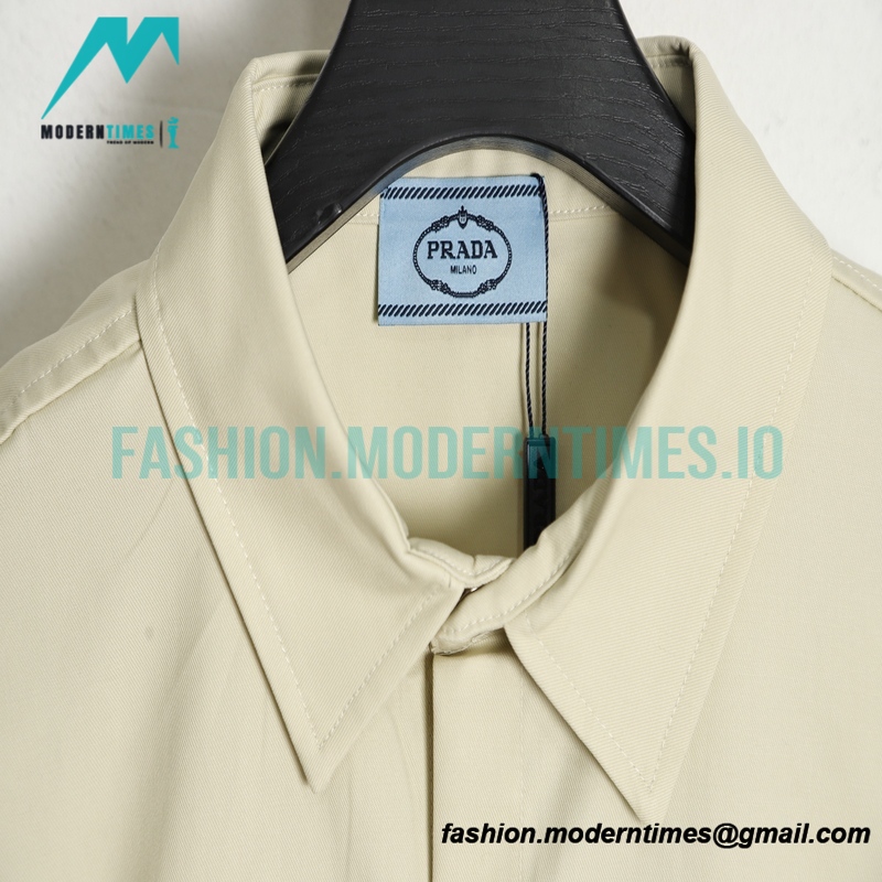 Prada - Triangle Short Sleeve Shirt