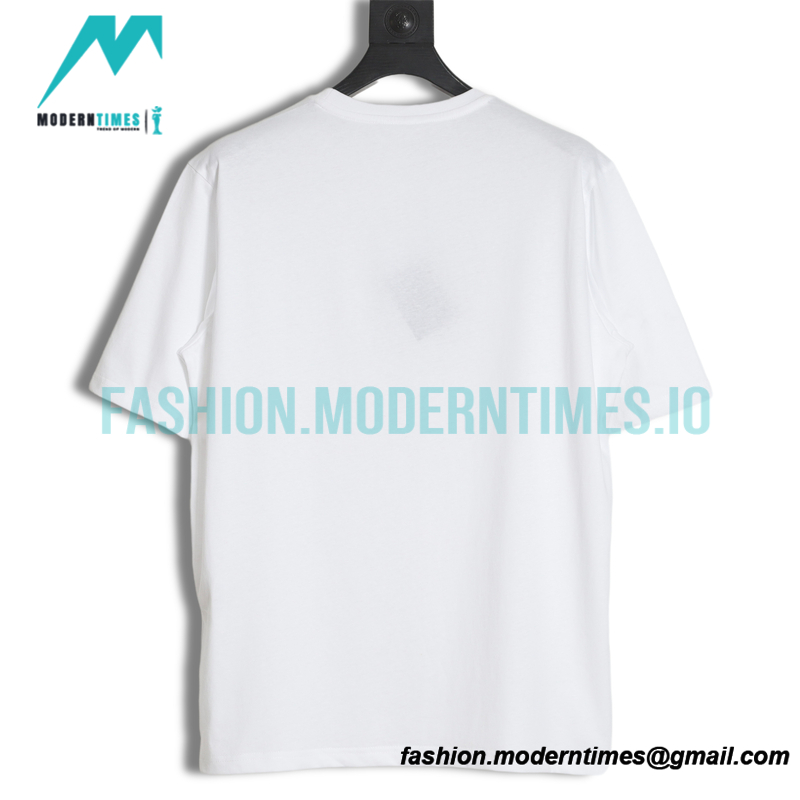 Prada - 23SS Small Letter Print Short Sleeve T-shirt