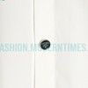 Prada -  Back 1913 Leather Embroidered Letter Long-sleeved Shirt