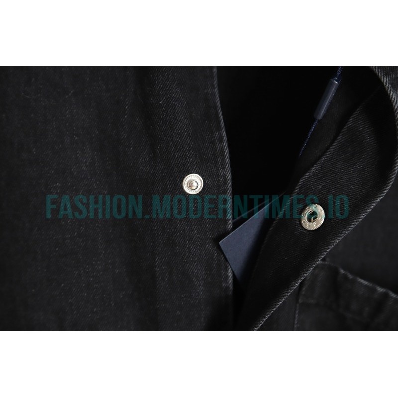 Prada - Washed Triangle Label Denim Shirt
