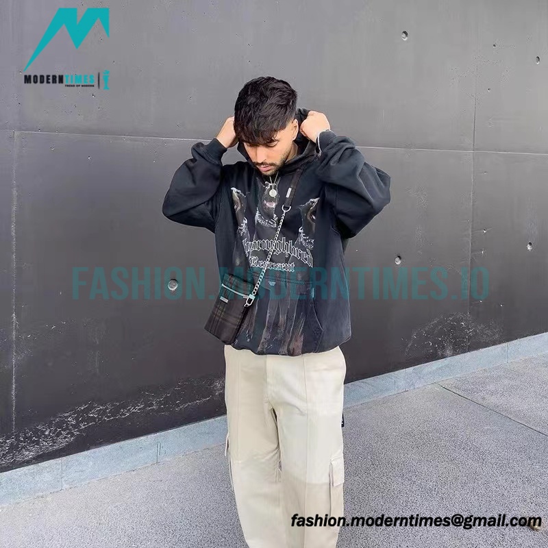 Represent - 23FW Doberman Print Hoodie