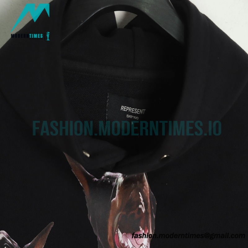 Represent - 23FW Doberman Print Hoodie