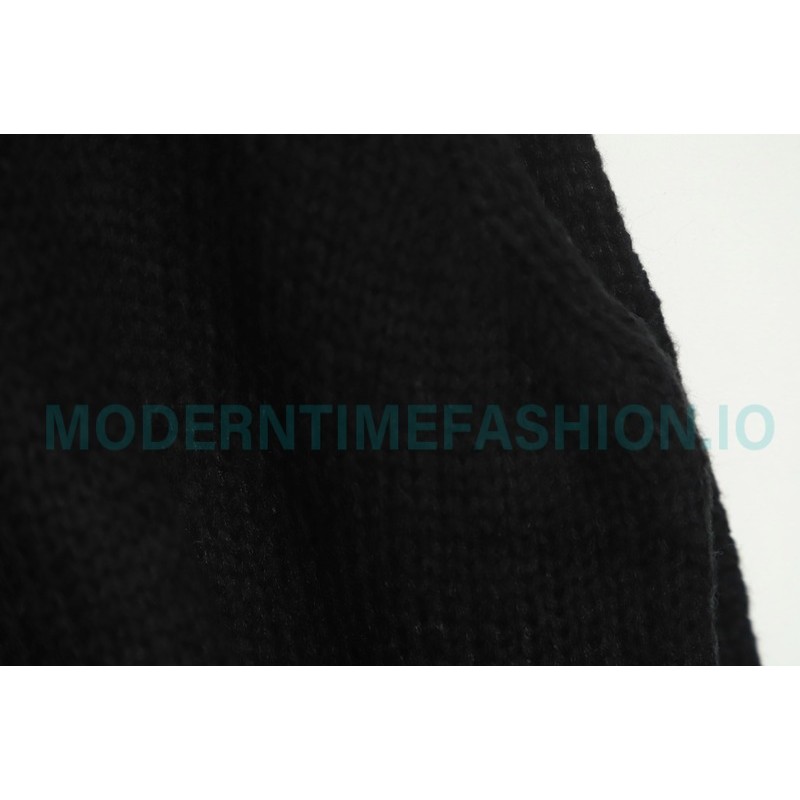 Represent - 22FW Solid Color Mohair Crew Neck Sweater