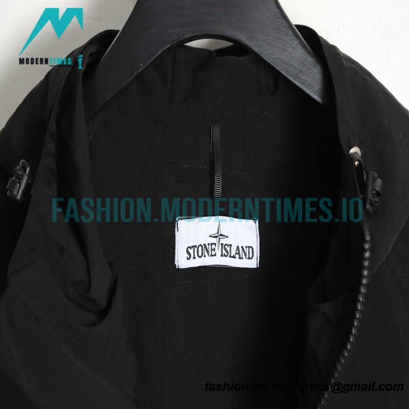 Stone Island - Outdoor Multi-pocket Trench Zipper Coat