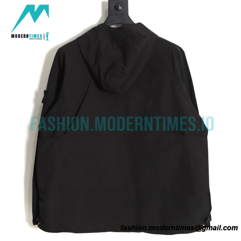 Stone Island - Outdoor Multi-pocket Trench Zipper Coat