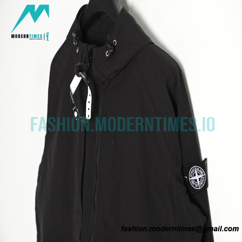 Stone Island - Outdoor Multi-pocket Trench Zipper Coat