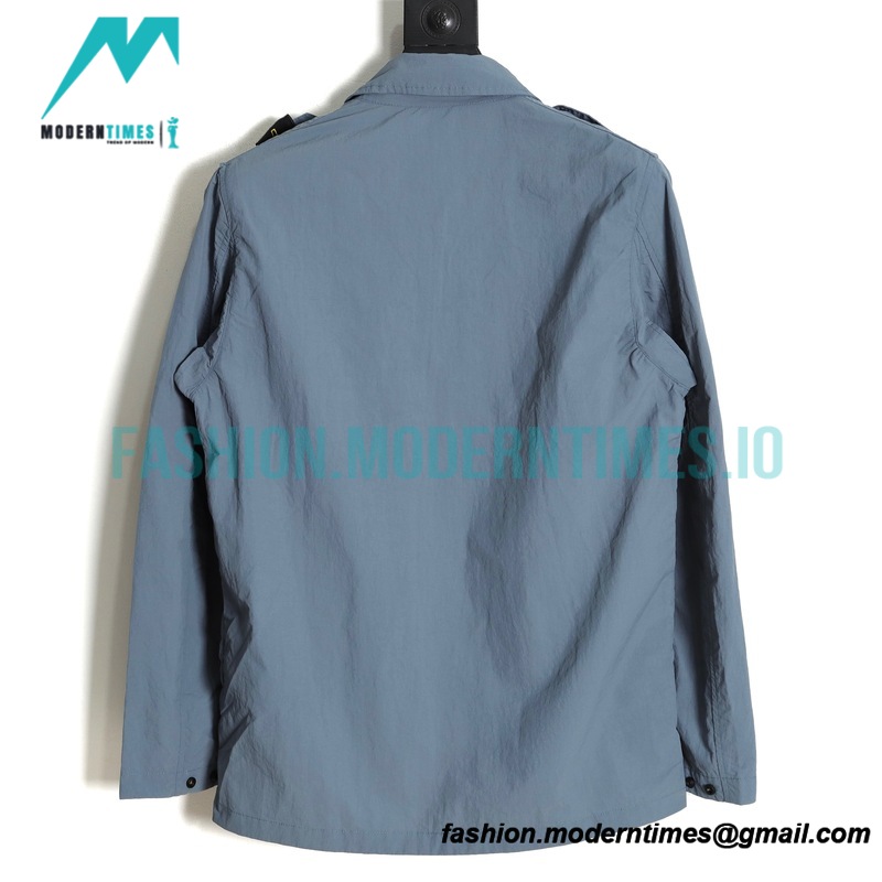Stone Island - Shoulder Logo Nylon Cargo Jacket
