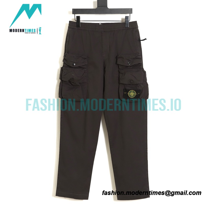 Stone Island - 22FW Multi-pocket Cotton Outdoor Overalls