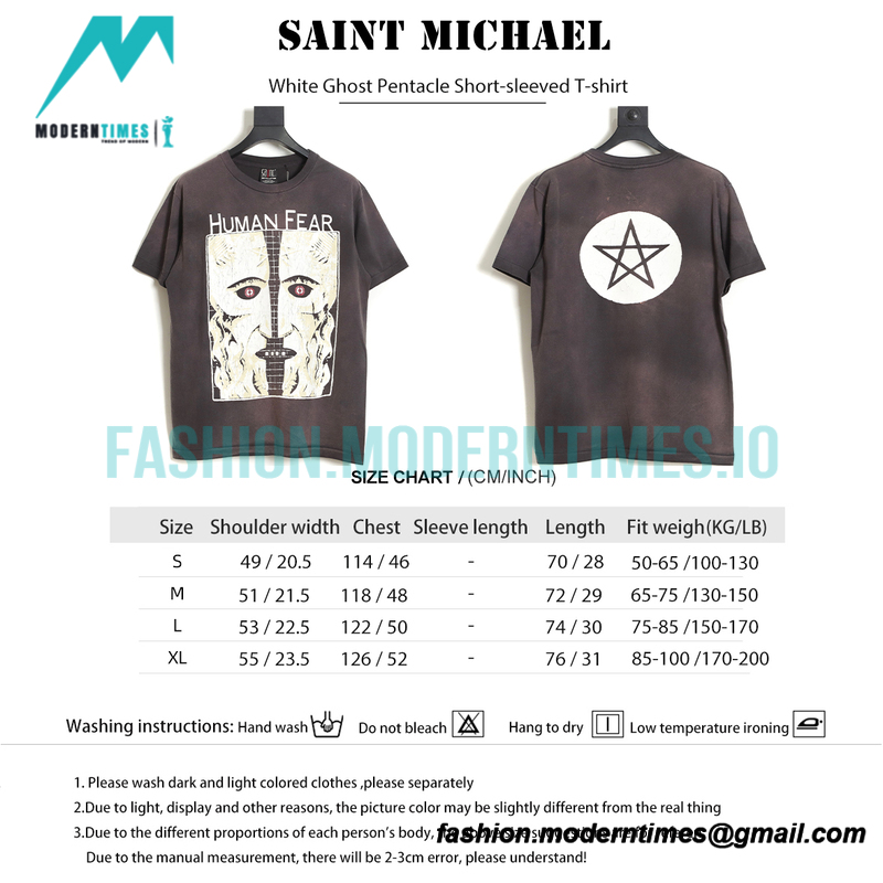 Saint Michael - SA Co-branded Dice Print Wash Short Sleeve T-shirt