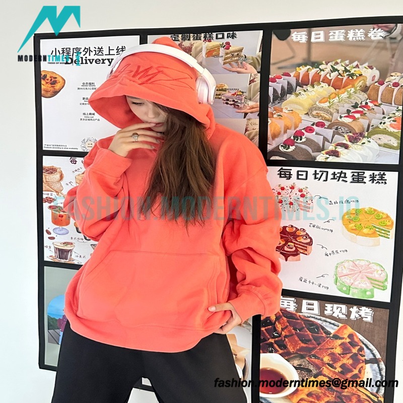 Stussy - Letter Logo Embroidered Hoodie