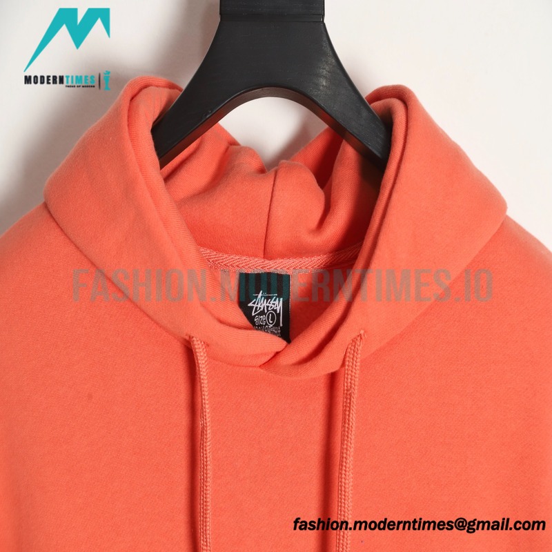 Stussy - Letter Logo Embroidered Hoodie