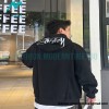Stussy - Letter Logo Embroidered Hoodie