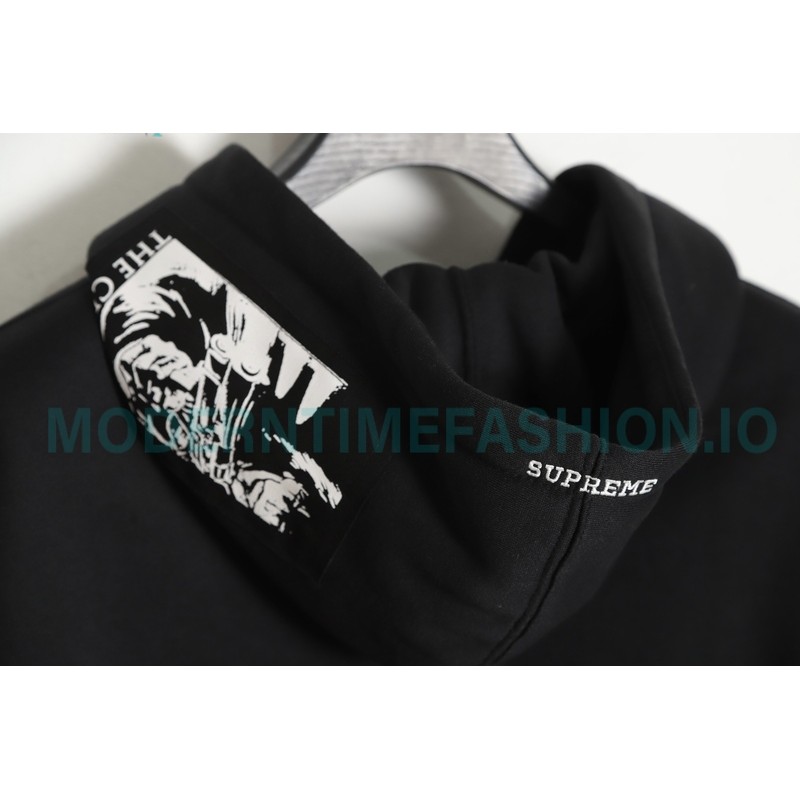 Supreme Week 4 - The Crow co-branded Zip Up Hooded Sweatshirt
