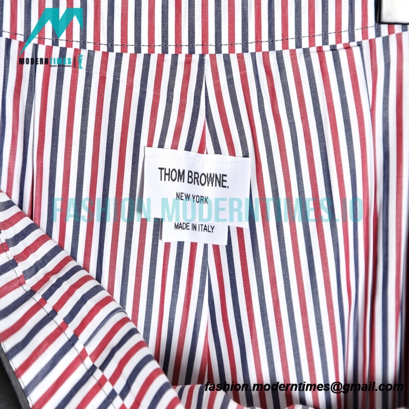Thom Browne - 23SS Irregular Webbed Pleated Skirt