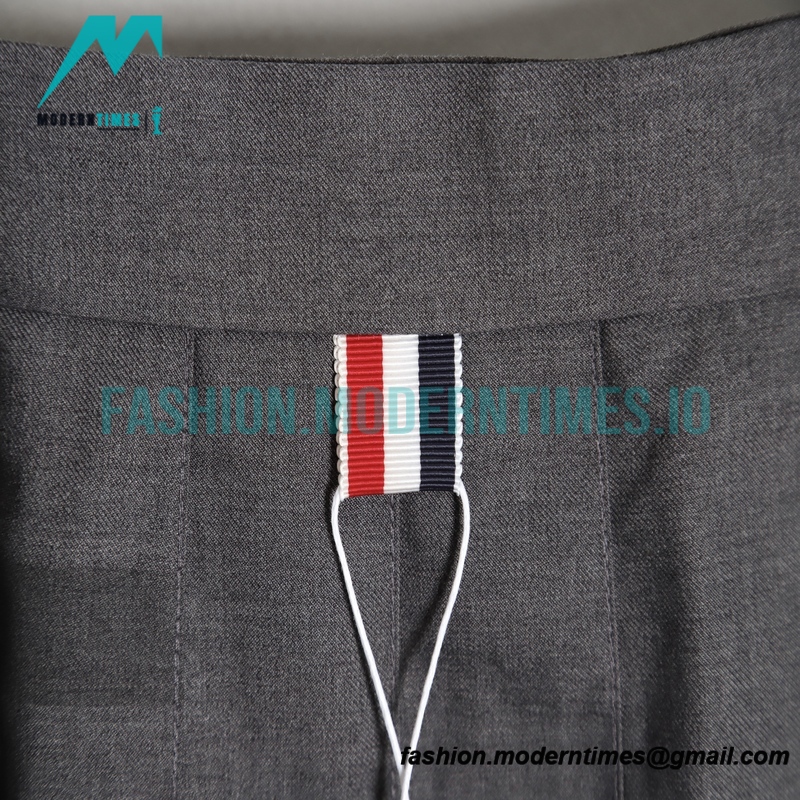Thom Browne - 23SS Irregular Webbed Pleated Skirt