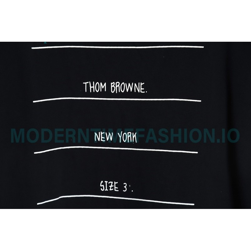 Thom Browne - Classic Back Digital Print Hoodie