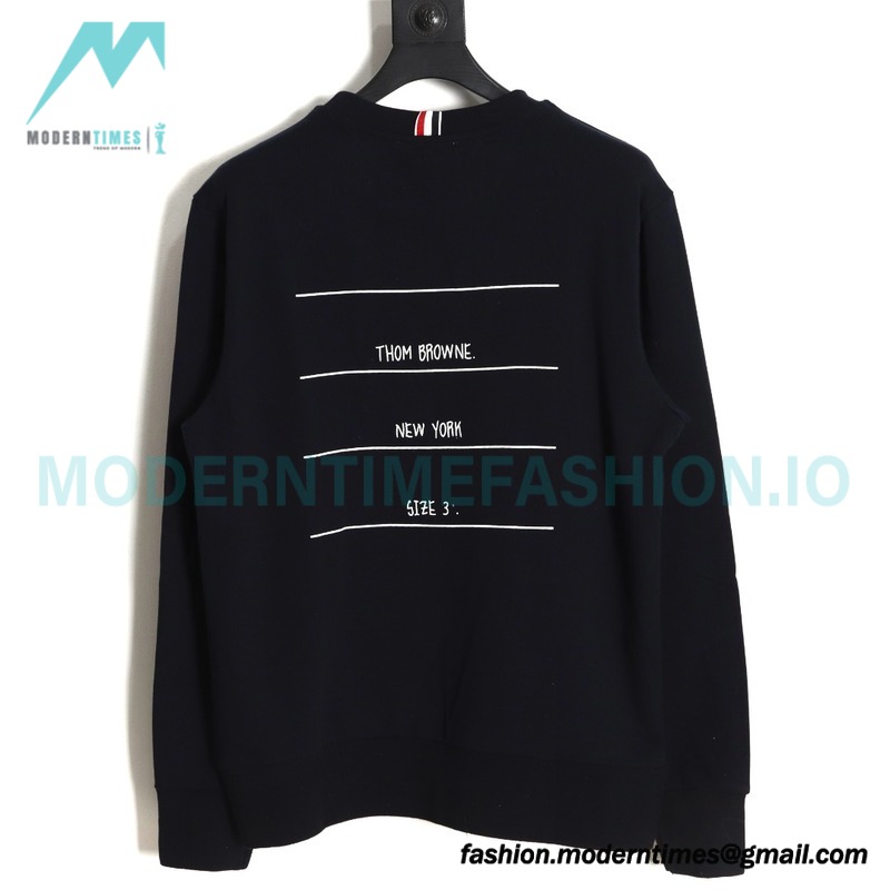 Thom Browne - Classic Back Digital Print Hoodie