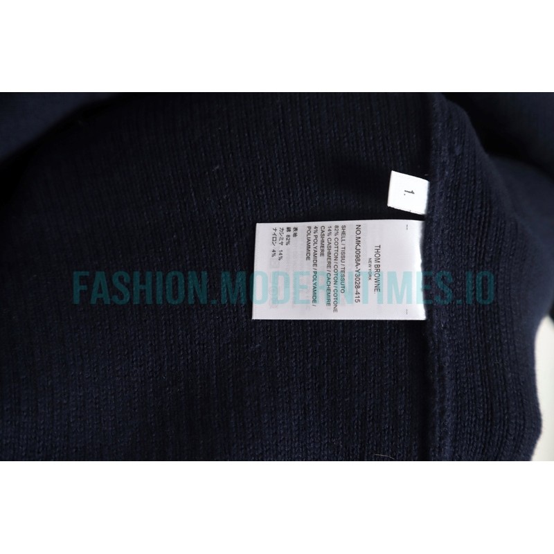Thom Browne - 23FW Long Wool Jacket