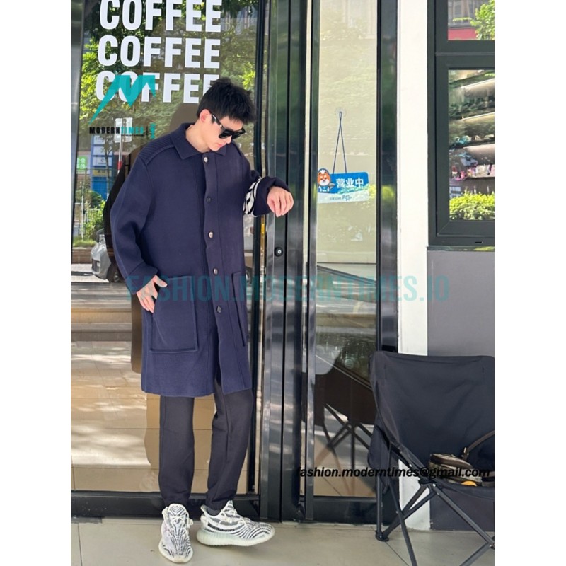 Thom Browne - 23FW Long Wool Jacket