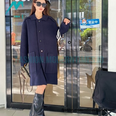 Thom Browne - 23FW Long Wool Jacket