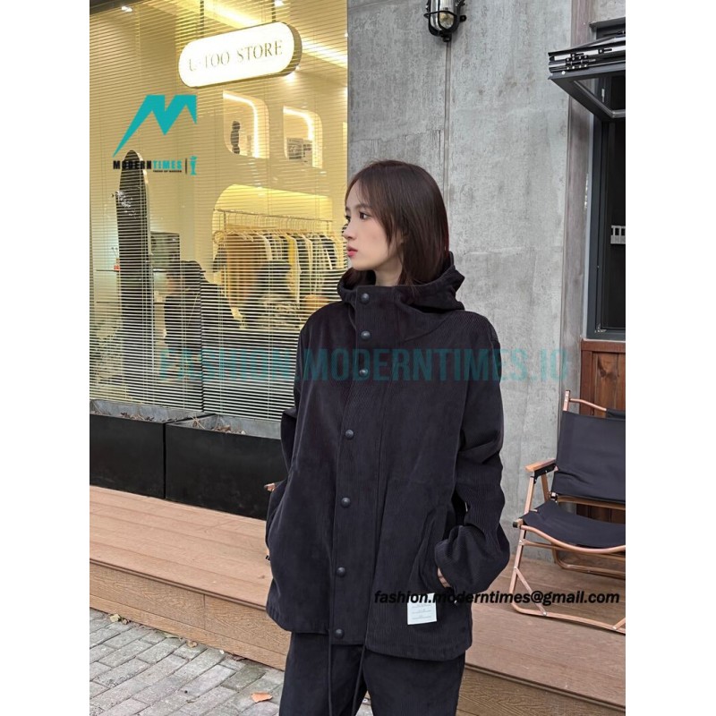 Thom Browne - 22 New Corduroy Hooded Hardshell Jacket
