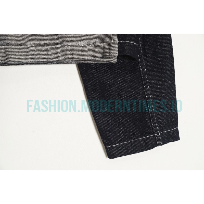 Thom Browne - Multi-patchwork Single-breasted Denim Jacket