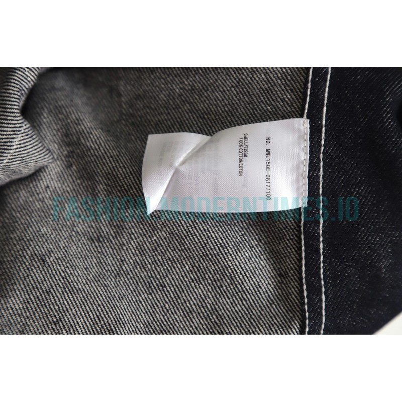 Thom Browne - Multi-patchwork Single-breasted Denim Jacket