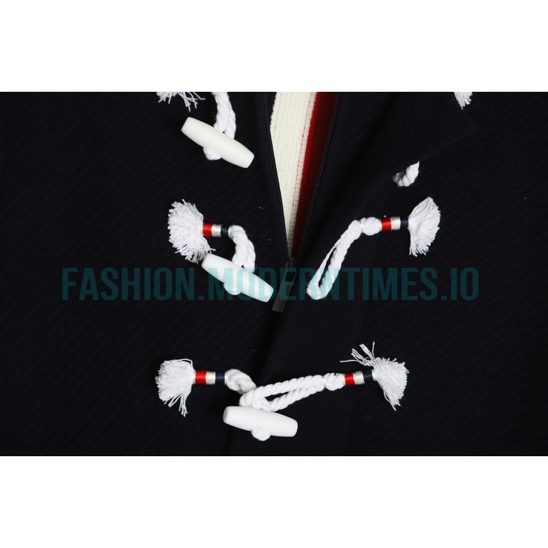 Thom Browne - 22FW Horn Button Hooded Jacket 