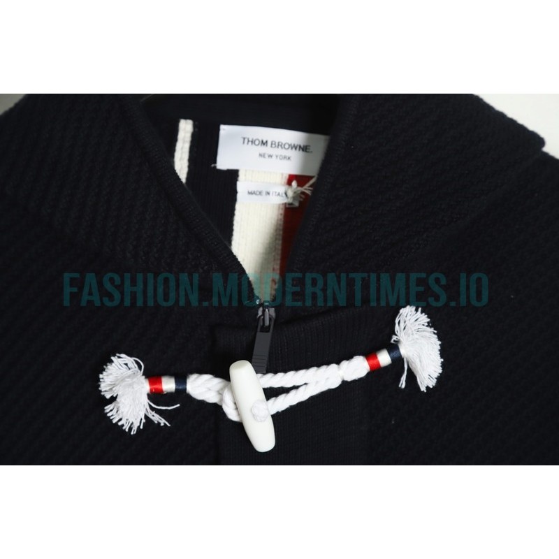 Thom Browne - 22FW Horn Button Hooded Jacket 