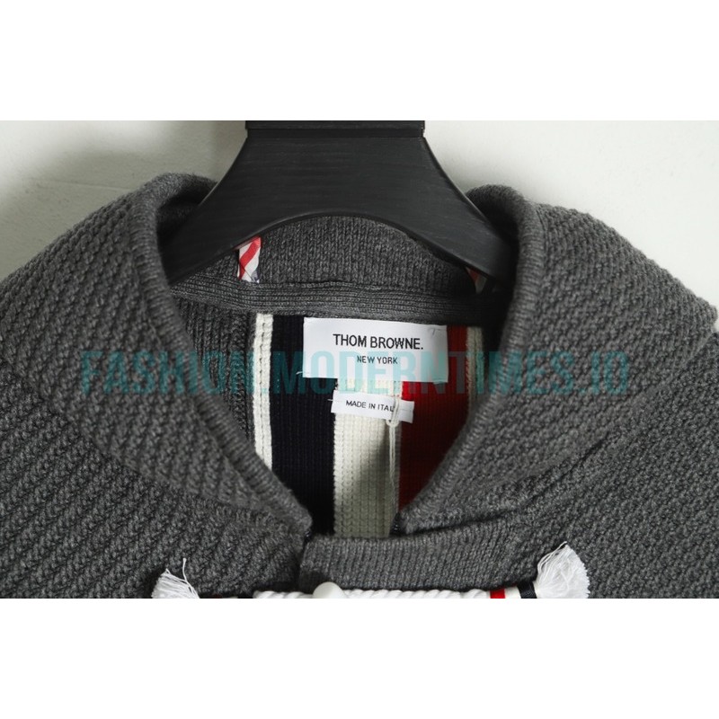 Thom Browne - 22FW Horn Button Hooded Jacket 