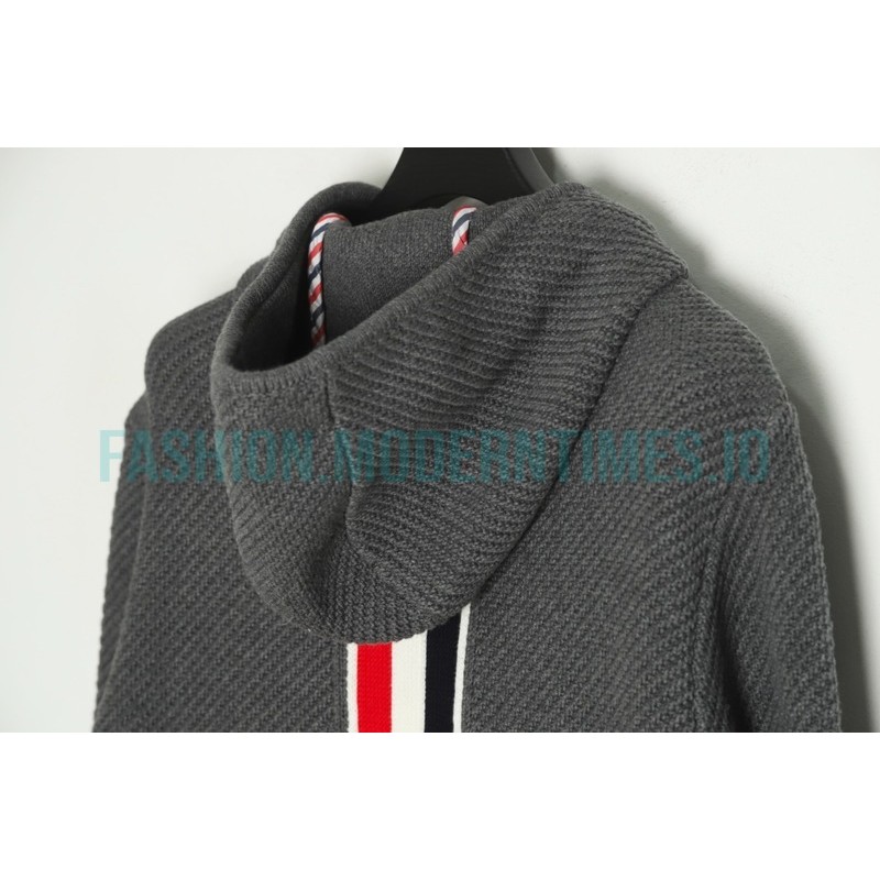Thom Browne - 22FW Horn Button Hooded Jacket 