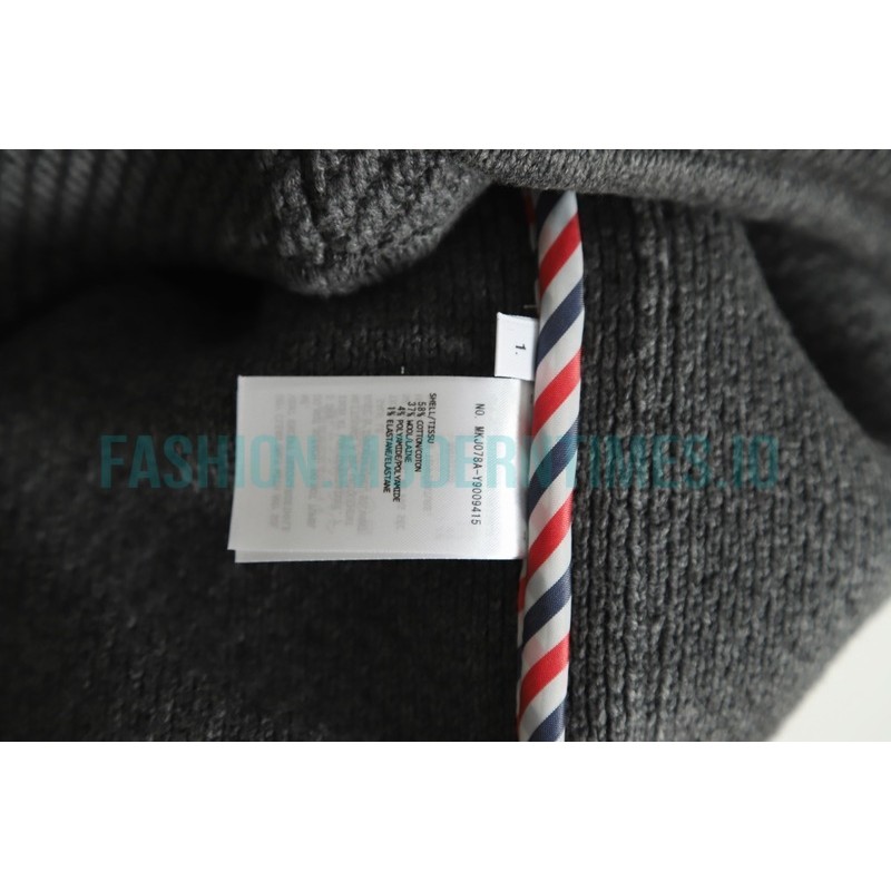 Thom Browne - 22FW Horn Button Hooded Jacket 