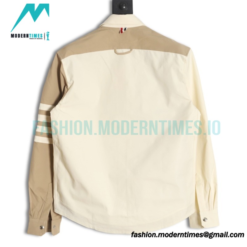 Thom Browne - New Style 23years Four-bar Striped Jacket