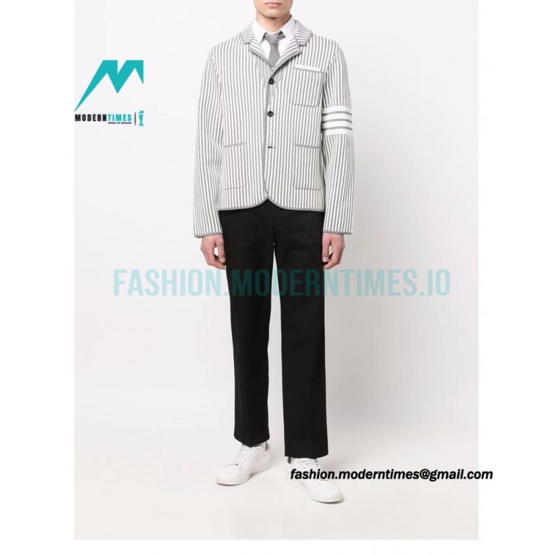 Thom Browne - 22FW Striped Suit Jacket