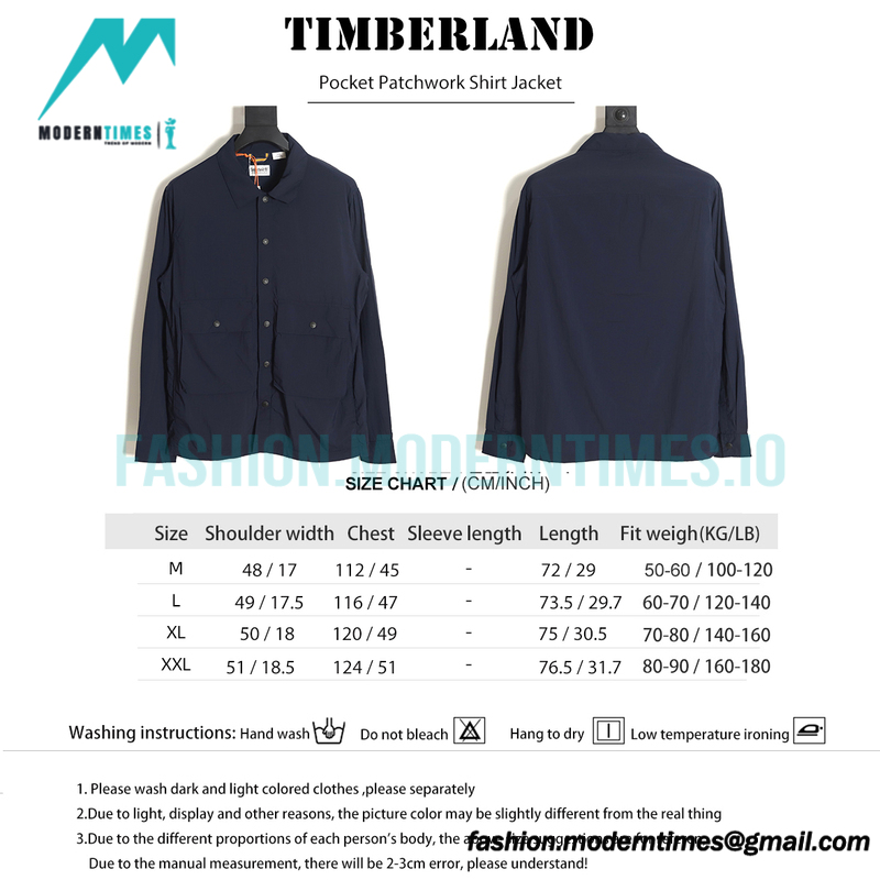 Timberland - Pocket Patchwork Shirt Jacket
