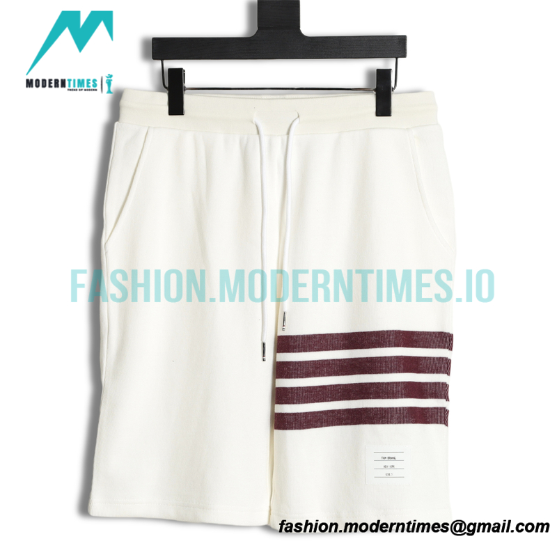 Thomas Browne - Knitted four-bar Shorts Pants