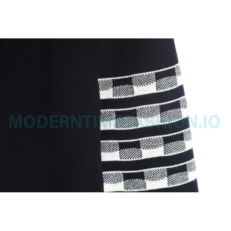 Thom Browne - 23FW Check Dachshund Cardigan Sweater