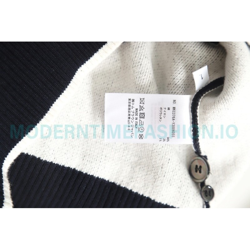 Thom Browne - 23FW Check Dachshund Cardigan Sweater