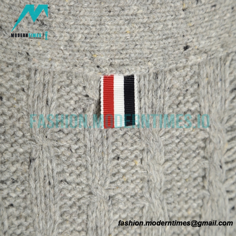 Thom Browne - 21FW Heavy Knit Cardigan Sweatershirt