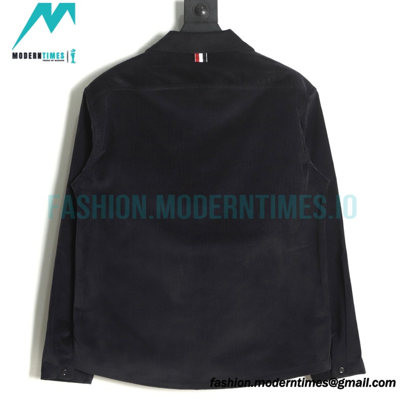 Thom Browne - 22 New Corduroy Long-sleeved Shirt