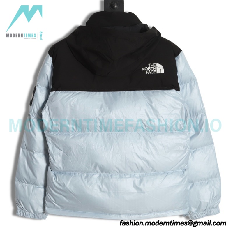 The North Face - 23FW Novelty Nuptse 1996 Bright Top Cuffs Large Check Down Jacket