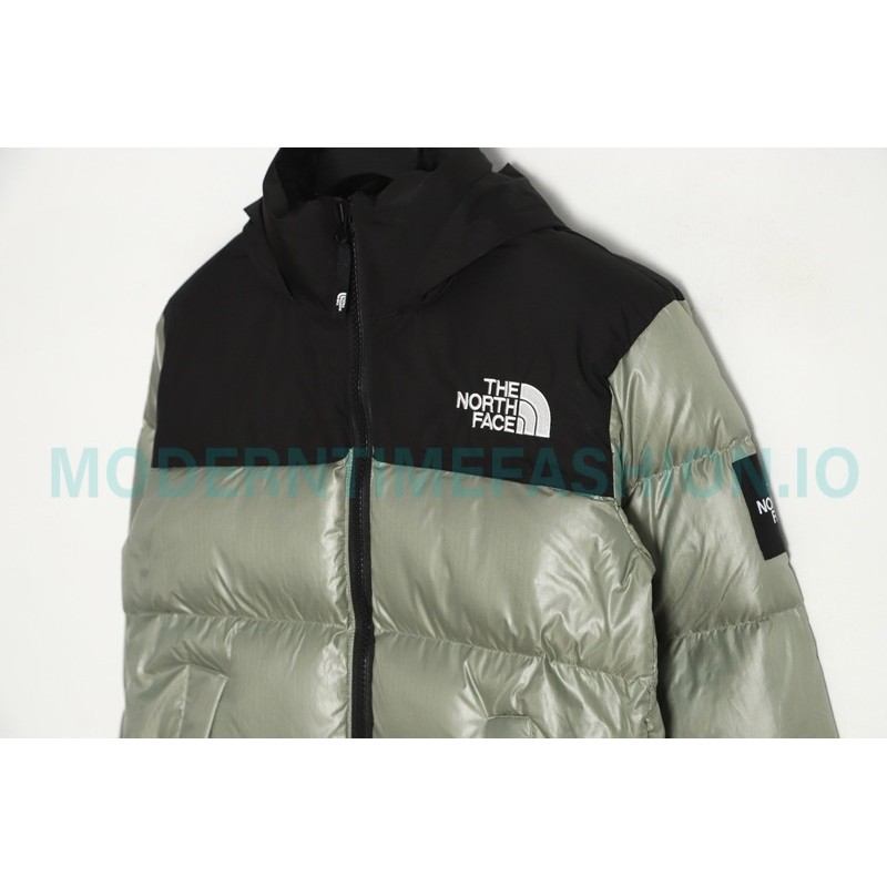 The North Face - 23FW Novelty Nuptse 1996 Bright Top Cuffs Large Check Down Jacket
