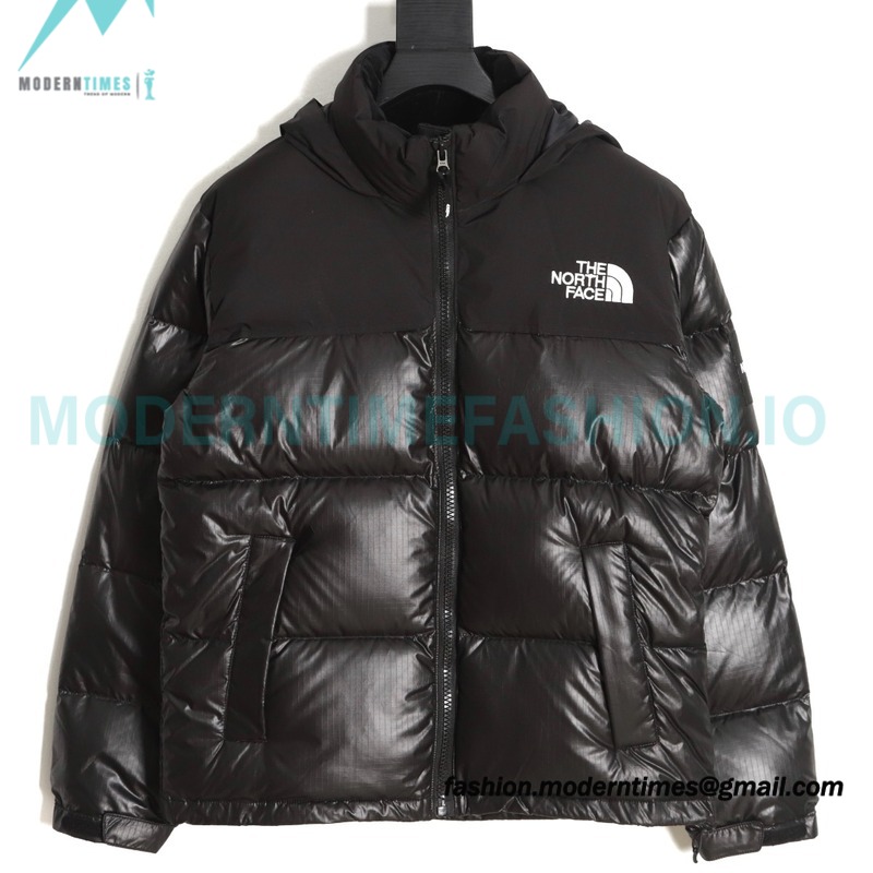 The North Face - 23FW Novelty Nuptse 1996 Bright Top Cuffs Large Check Down Jacket