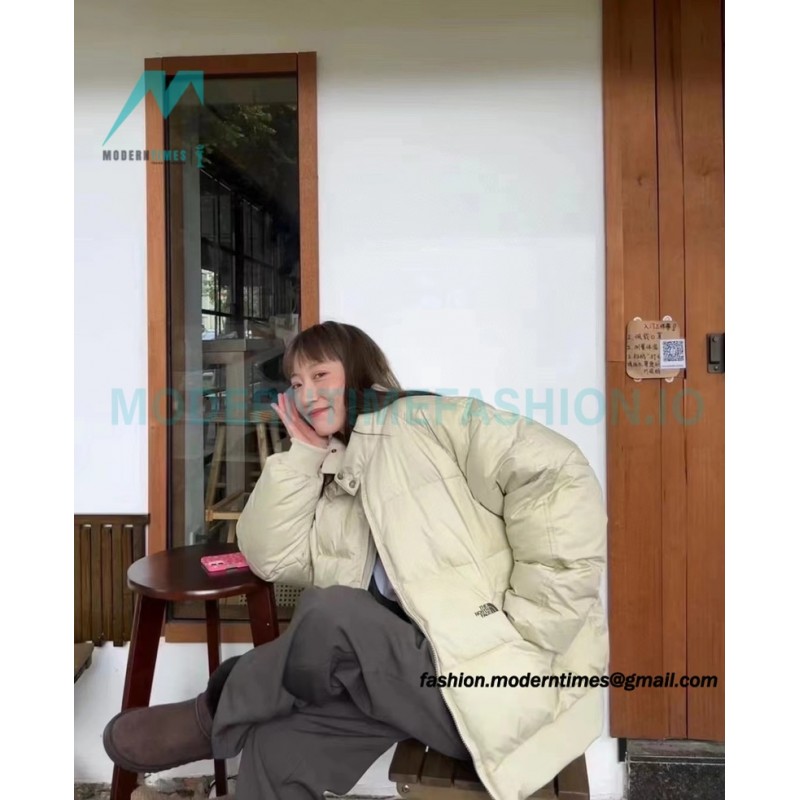 The North Face - 23FW Purple Stand-up Collar Down Jacket